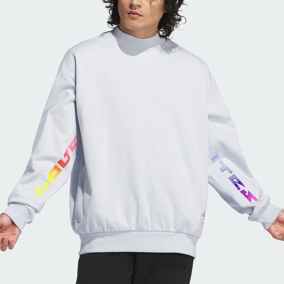 Adidas x Pabllo Vittar Pride Graphic Fleece Sweatshirt Adult Unisex, Size M - Picture 3 of 16